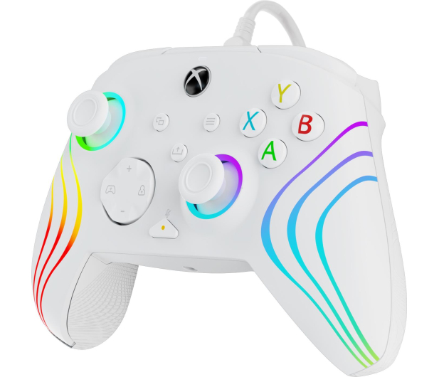 PDP XS Pad przewodowy Afterglow WAVE - biały - 1129184 - zdjęcie 3